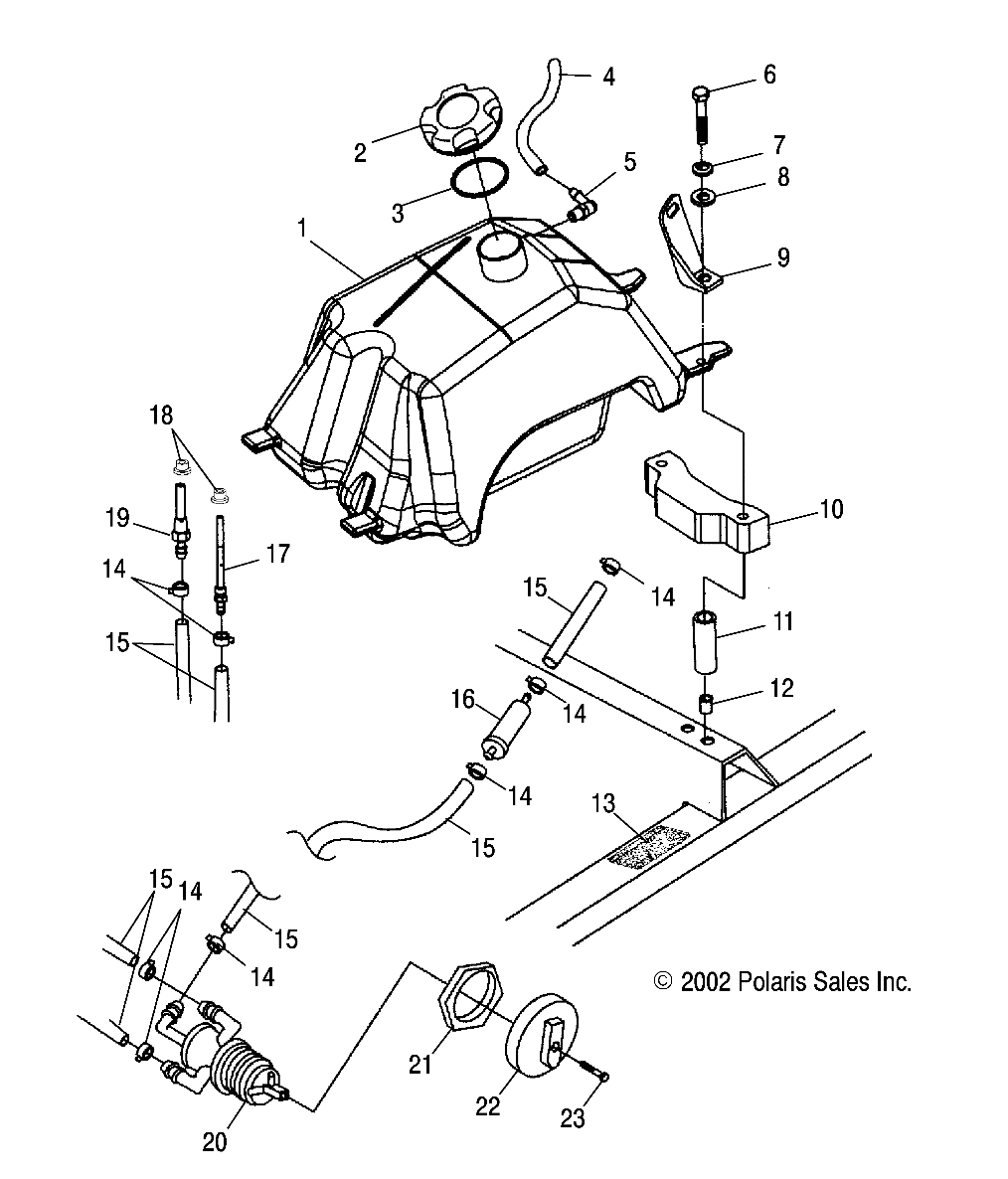 Polaris Fuel Pump Hose Diagram - Hanenhuusholli