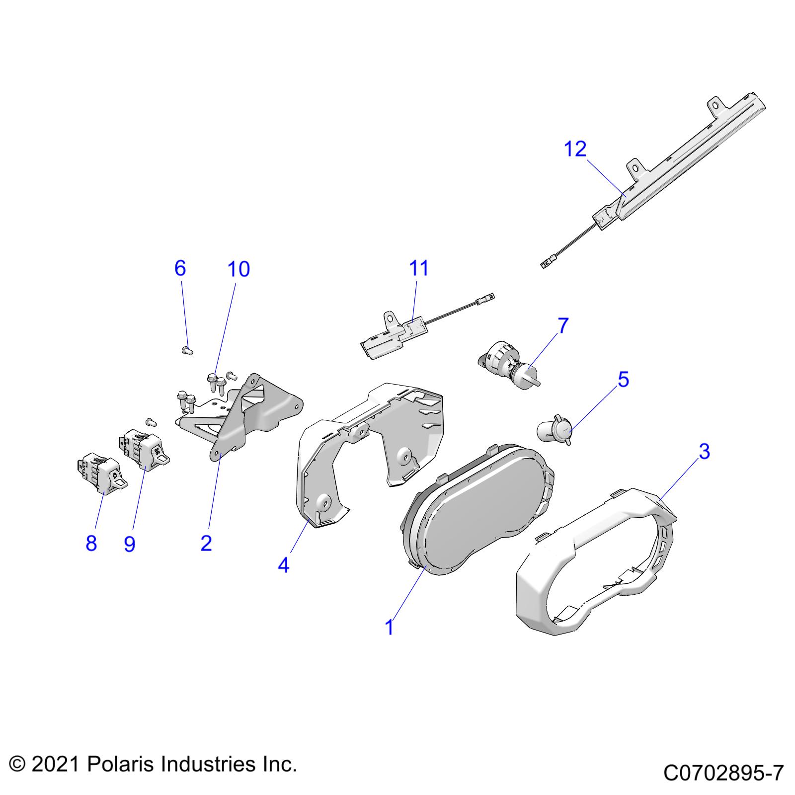 ELECTRICAL, DASH INSTRUMENTS AND CONTROLS - Z21R4D92AM/BM/AC (C0702895-7)