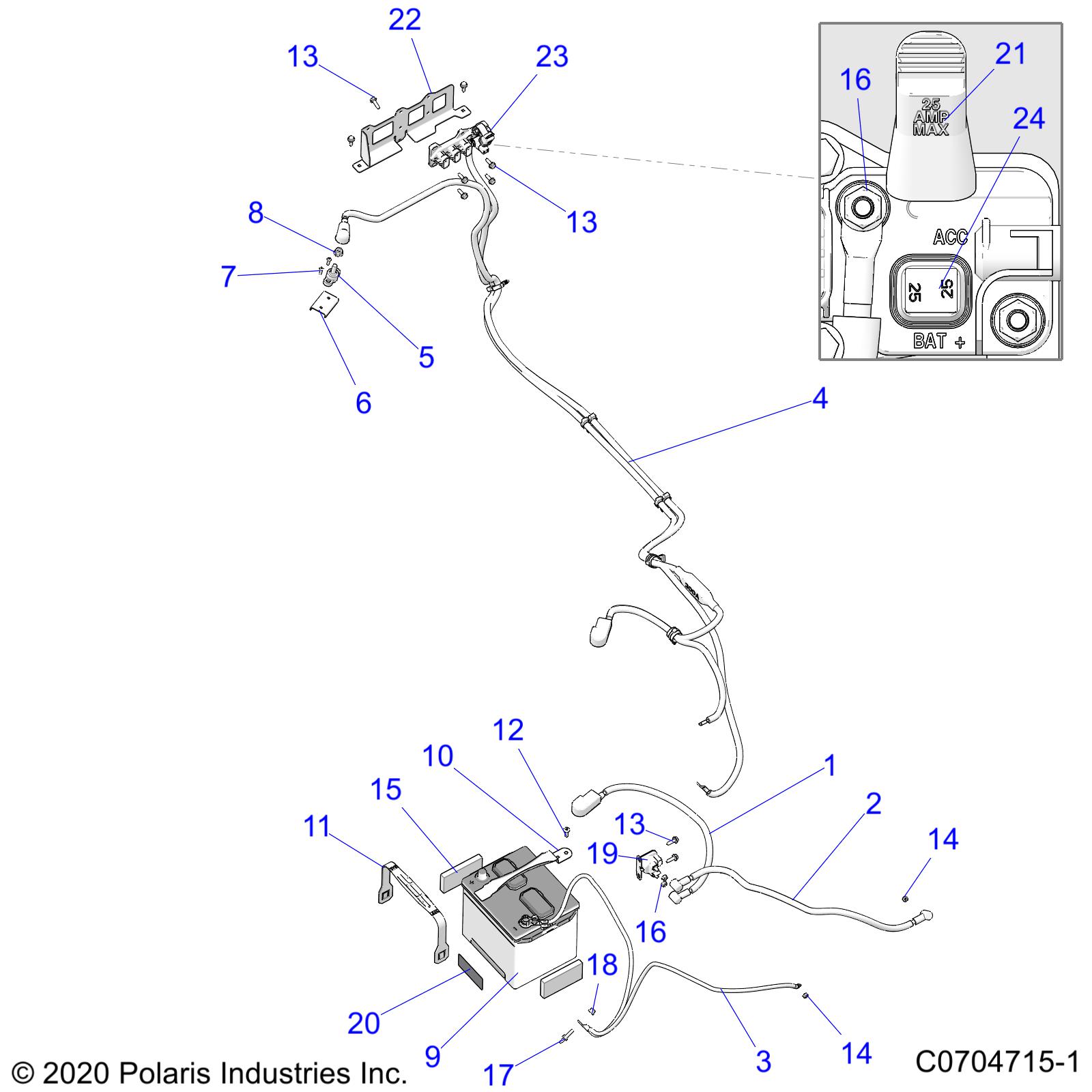 ELECTRICAL, BATTERY AND RELATED - Z21ASE99A5/B5/K99A4/B4 (C0704715-1)