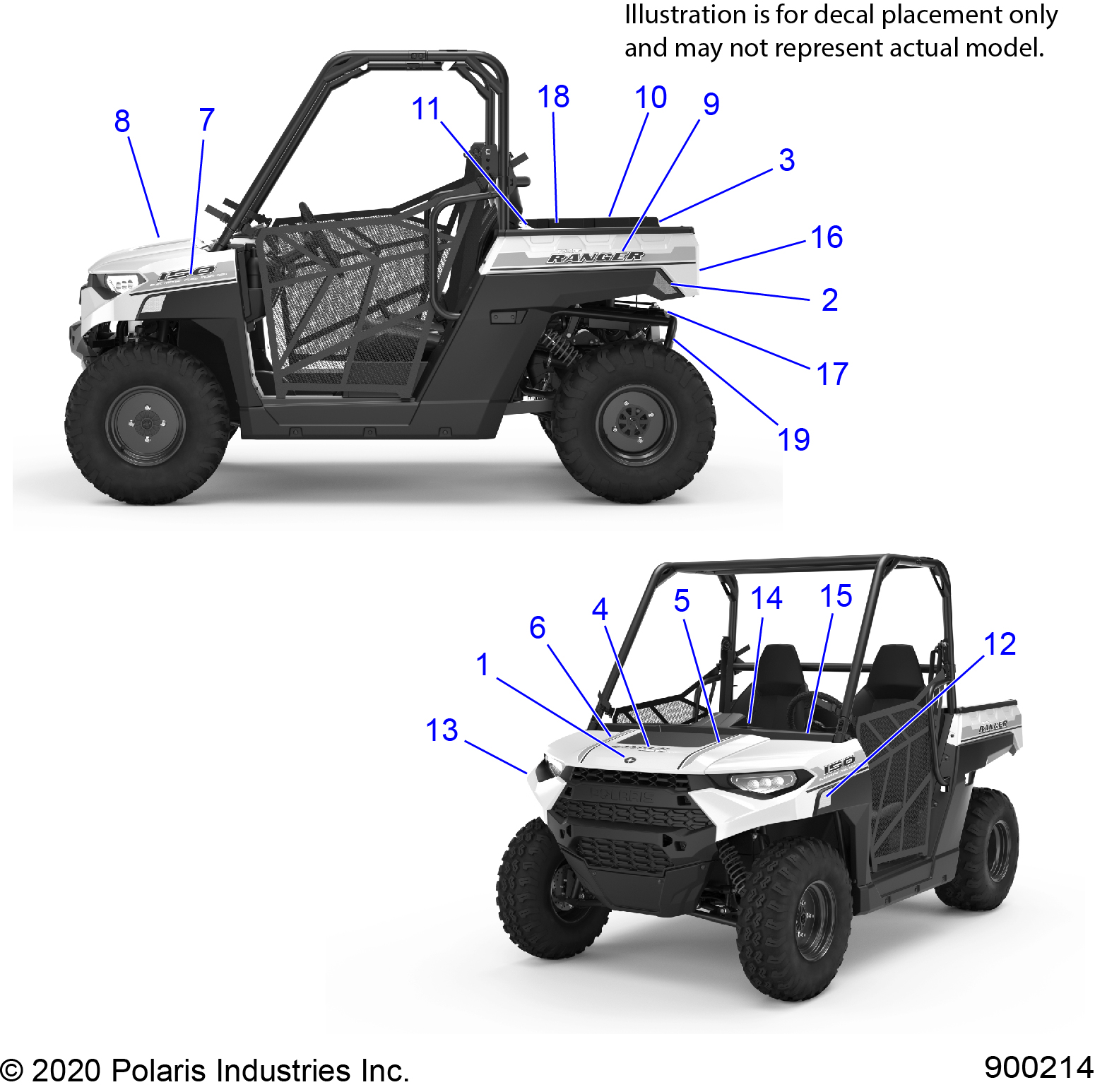 BODY, DECALS - A21HZB15N1/N2 (900214)