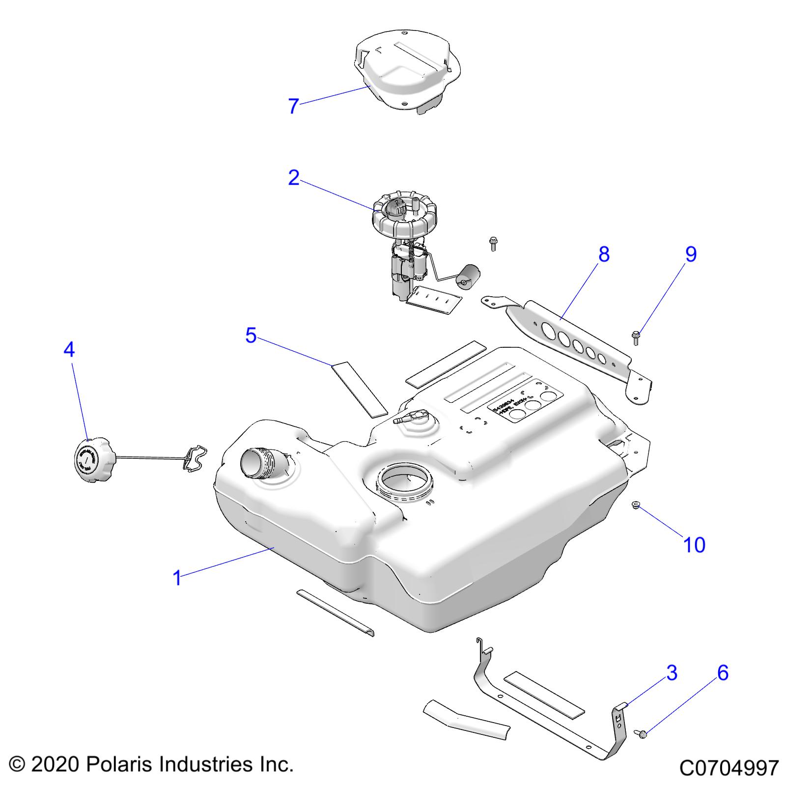 FUEL SYSTEM, TANK - Z22N4M99AR (C0704997)