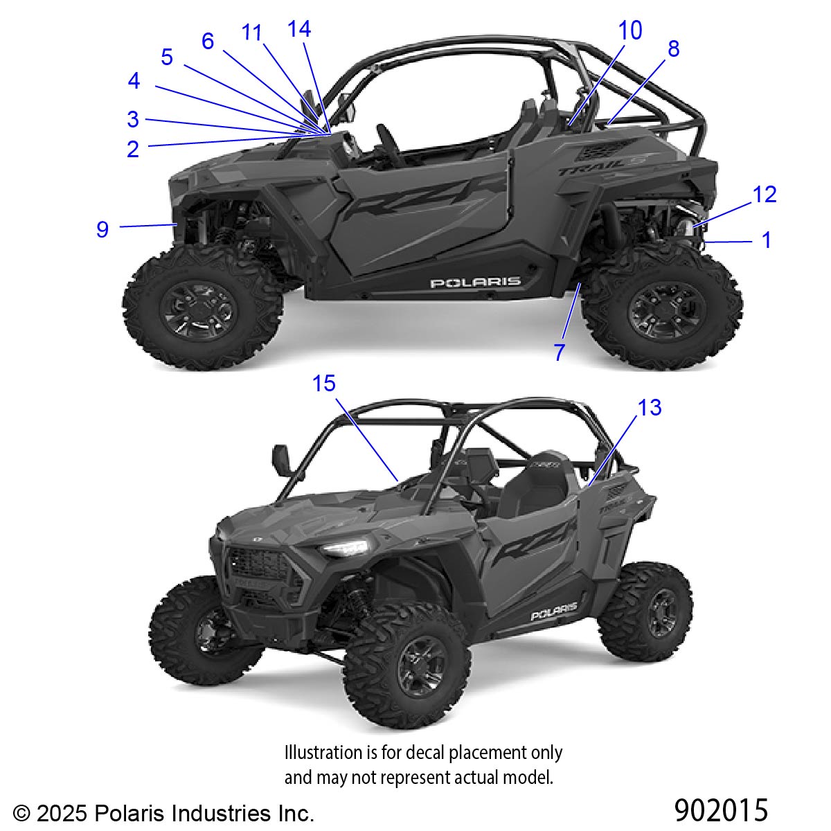BODY, DECALS  - Z26ASE99F5/C5/E5 (905015)