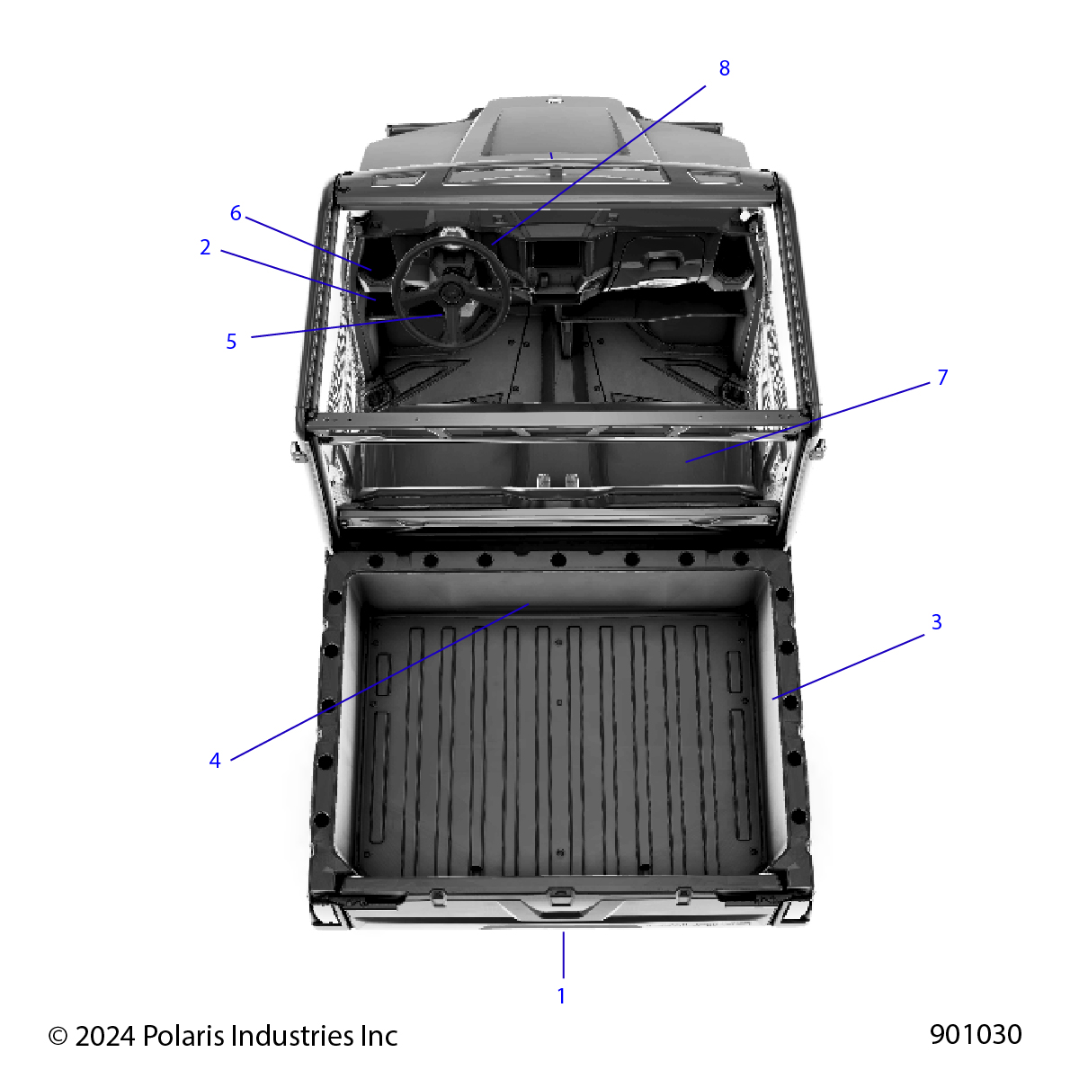 BODY, DECALS, GENERAL - R25MAA57L1 (901030)