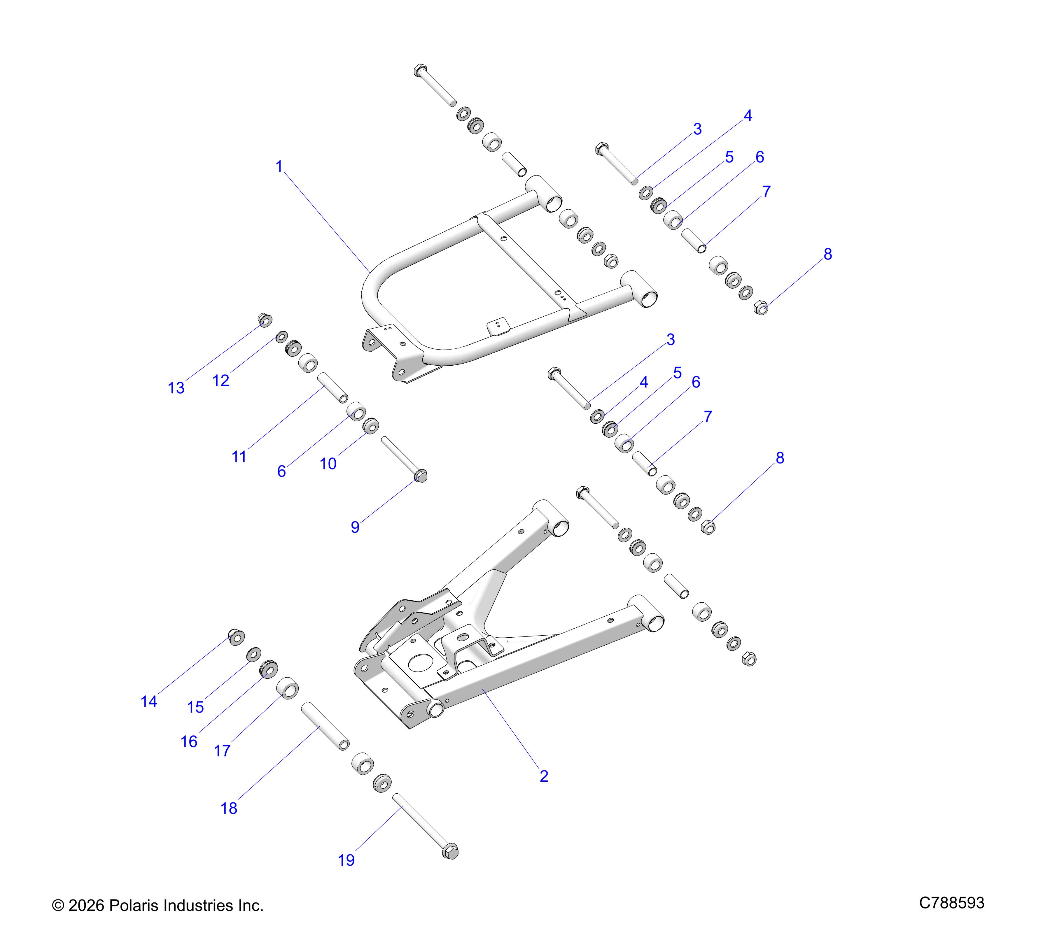 SUSPENSION, REAR CONTROL ARMS - T0 08/04/2026