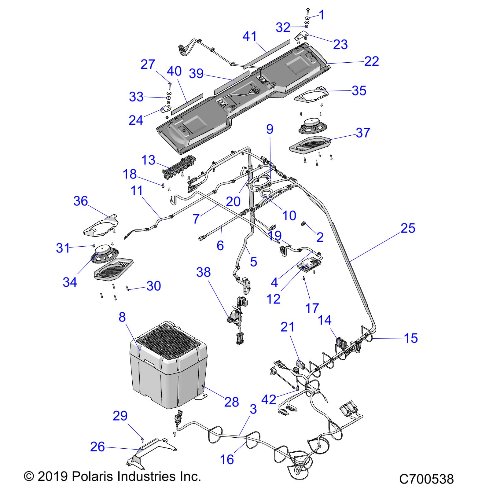 ELECTRICAL, ROOF PREP AUDIO - R19RSE99A (C700538)