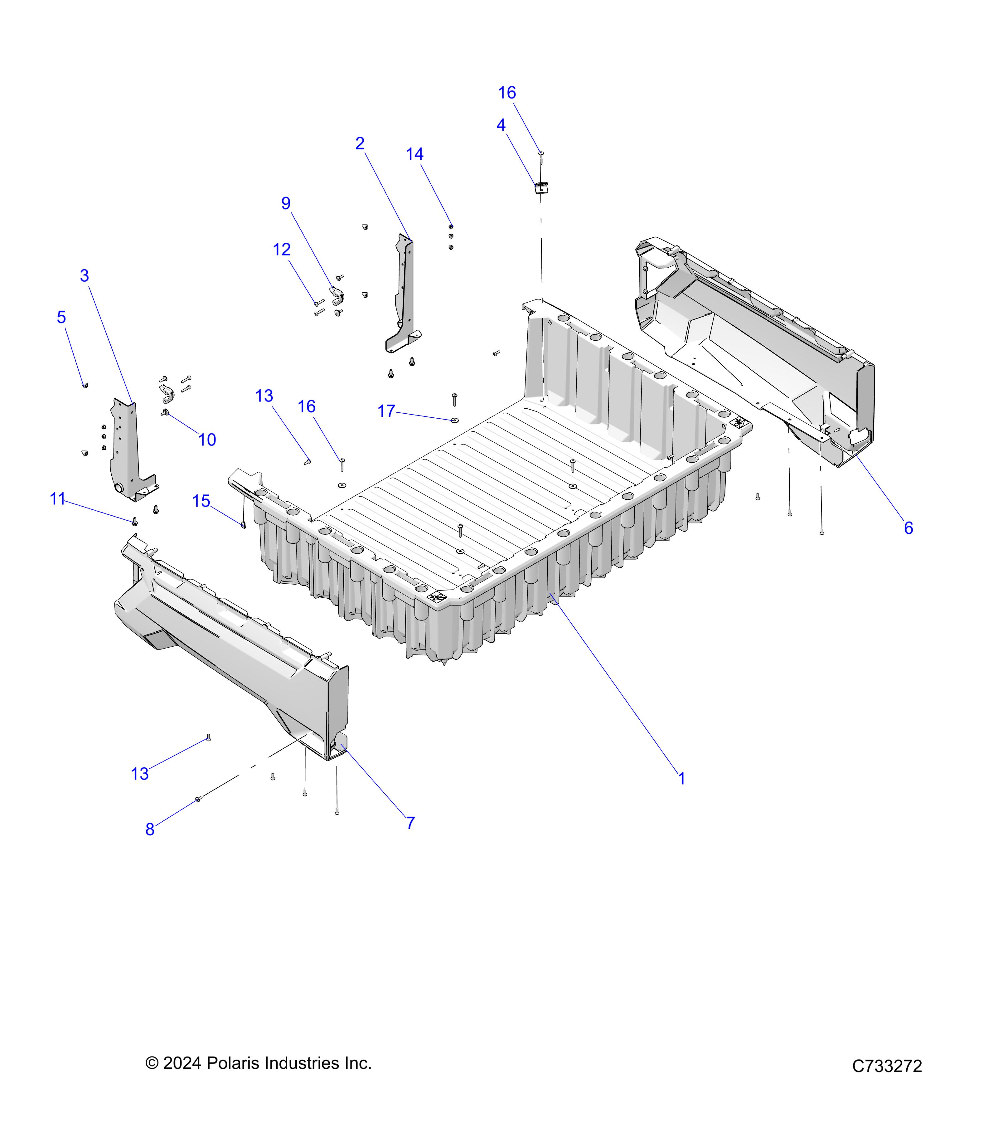 BODY, CARGO BOX - R22TAE99A1/A7/B1 (C733272)