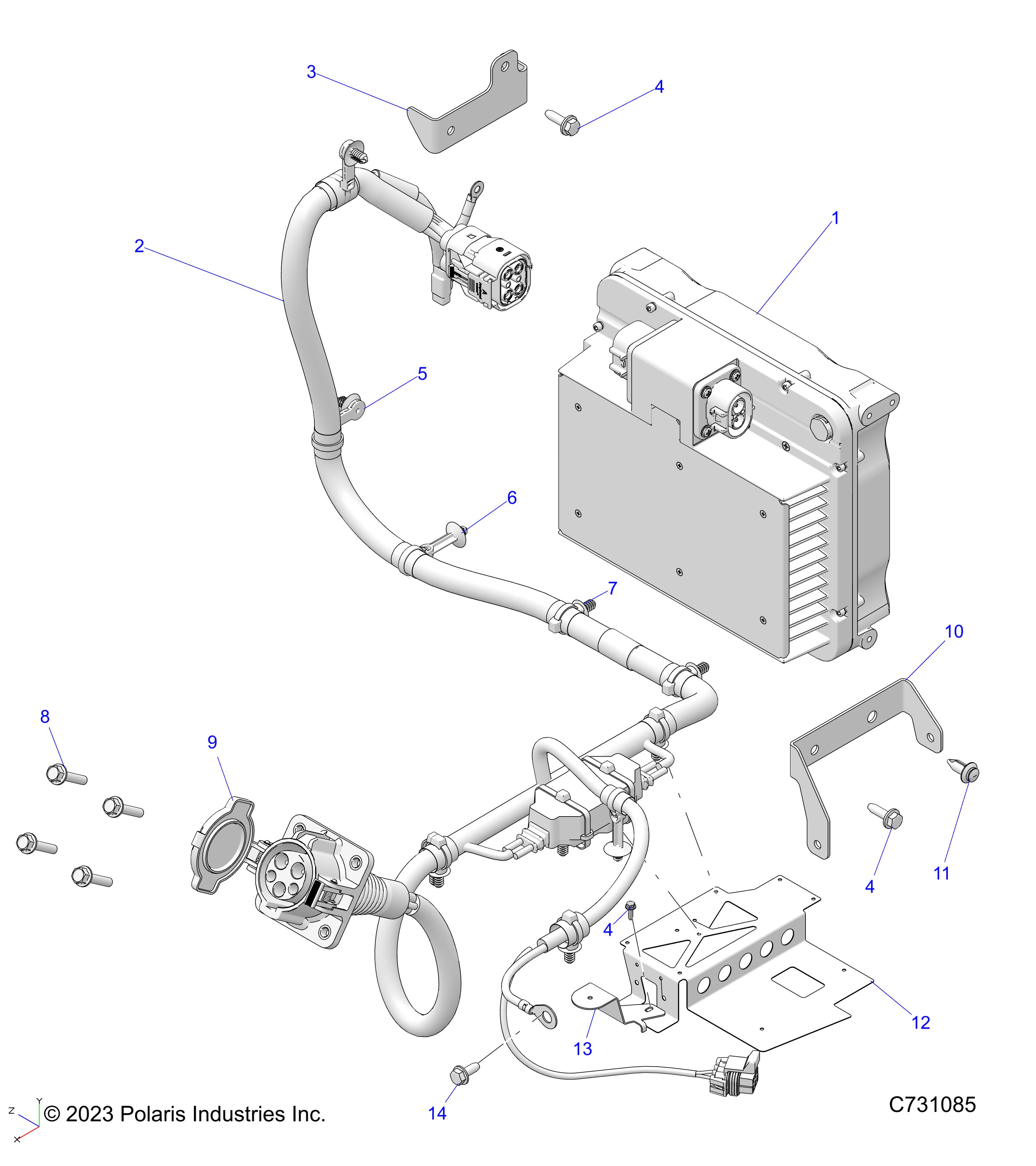 ELECTRICAL, CHARGER, PT - R23E3TC2BD (C731085)