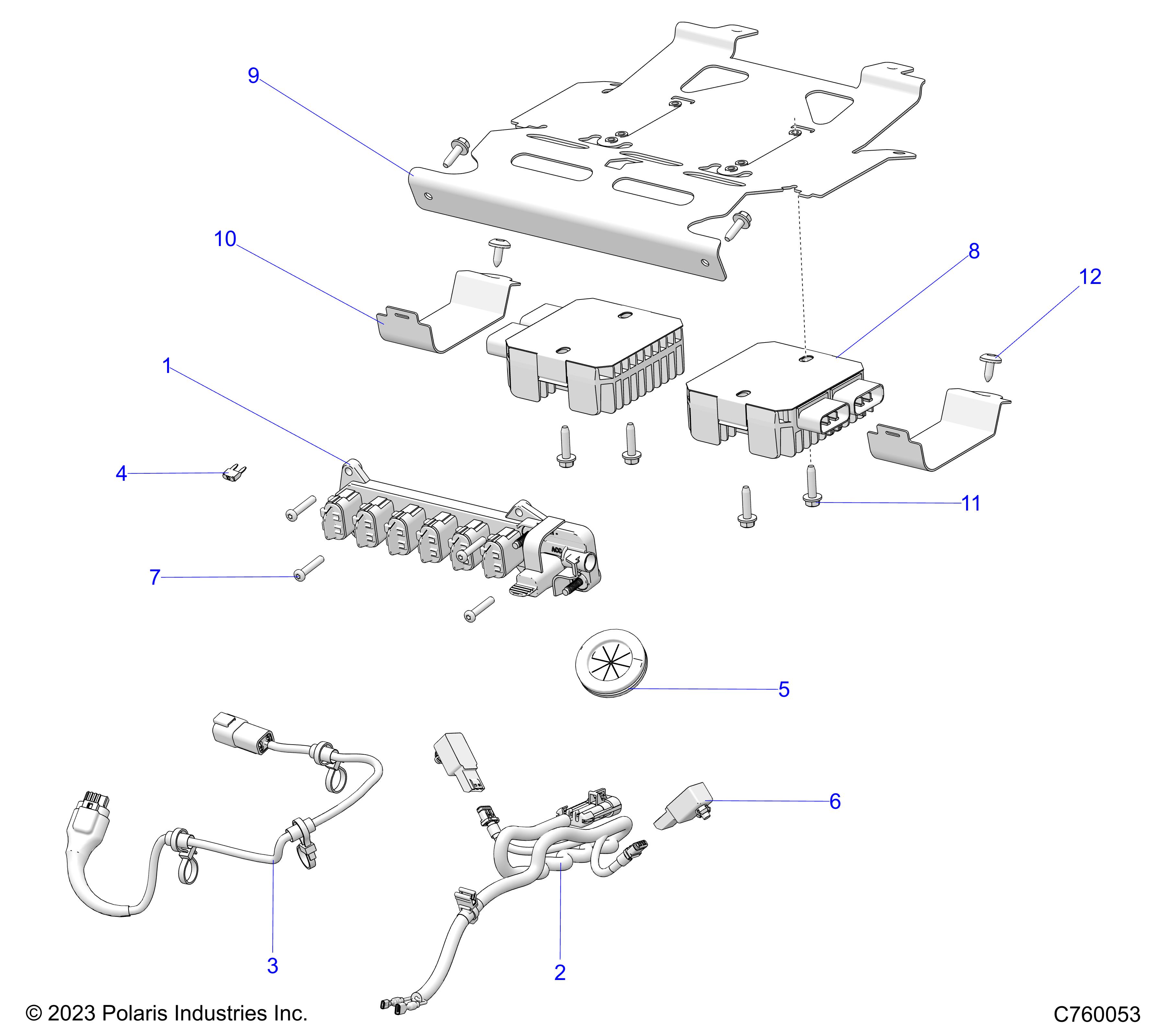 ELECTRICAL, WIRE HARNESS, PERIPHERAL - Z25XPE92A/92B (C760053)