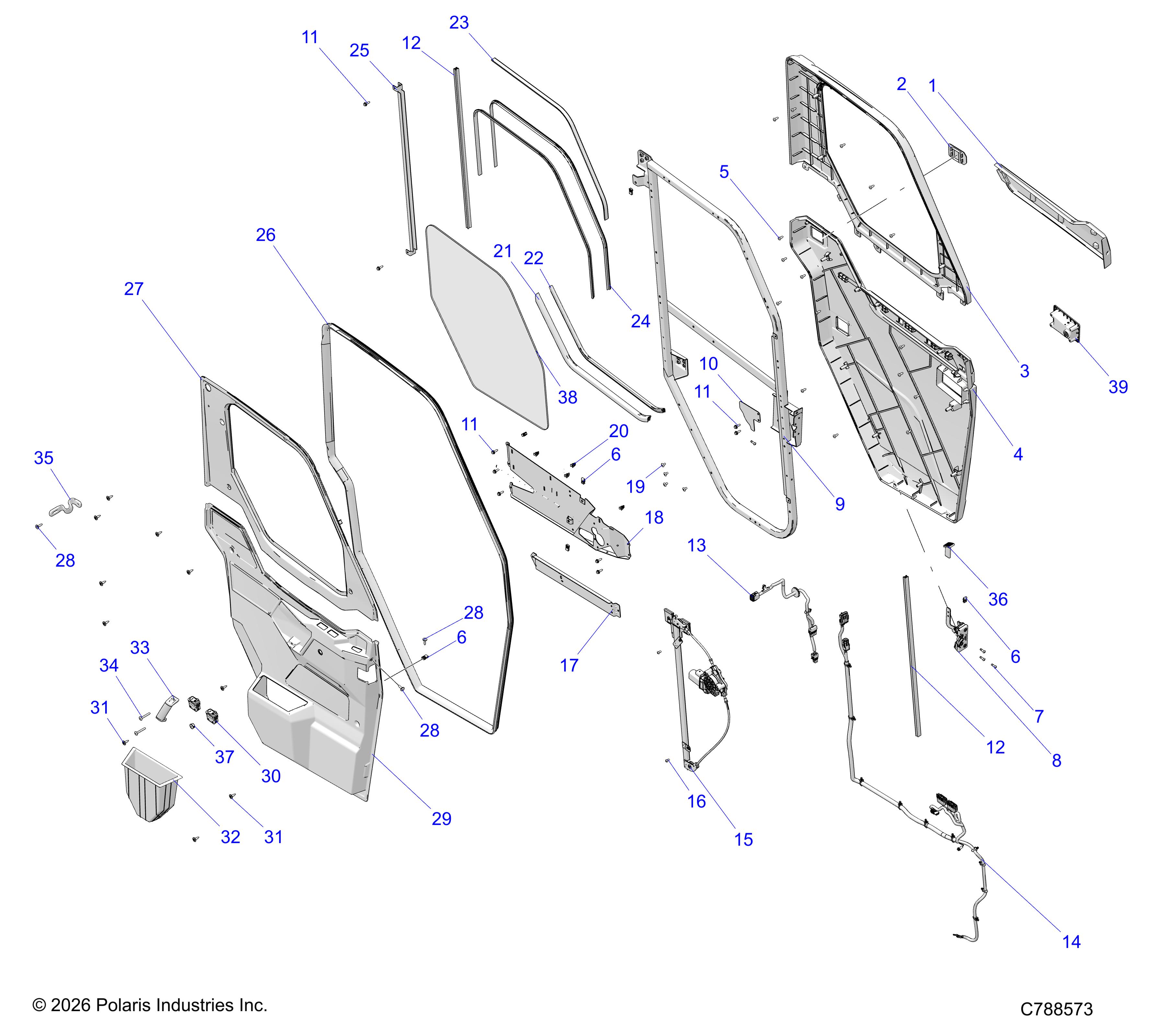 BODY, DOOR, FRONT POWER - TO 07/06/2026
