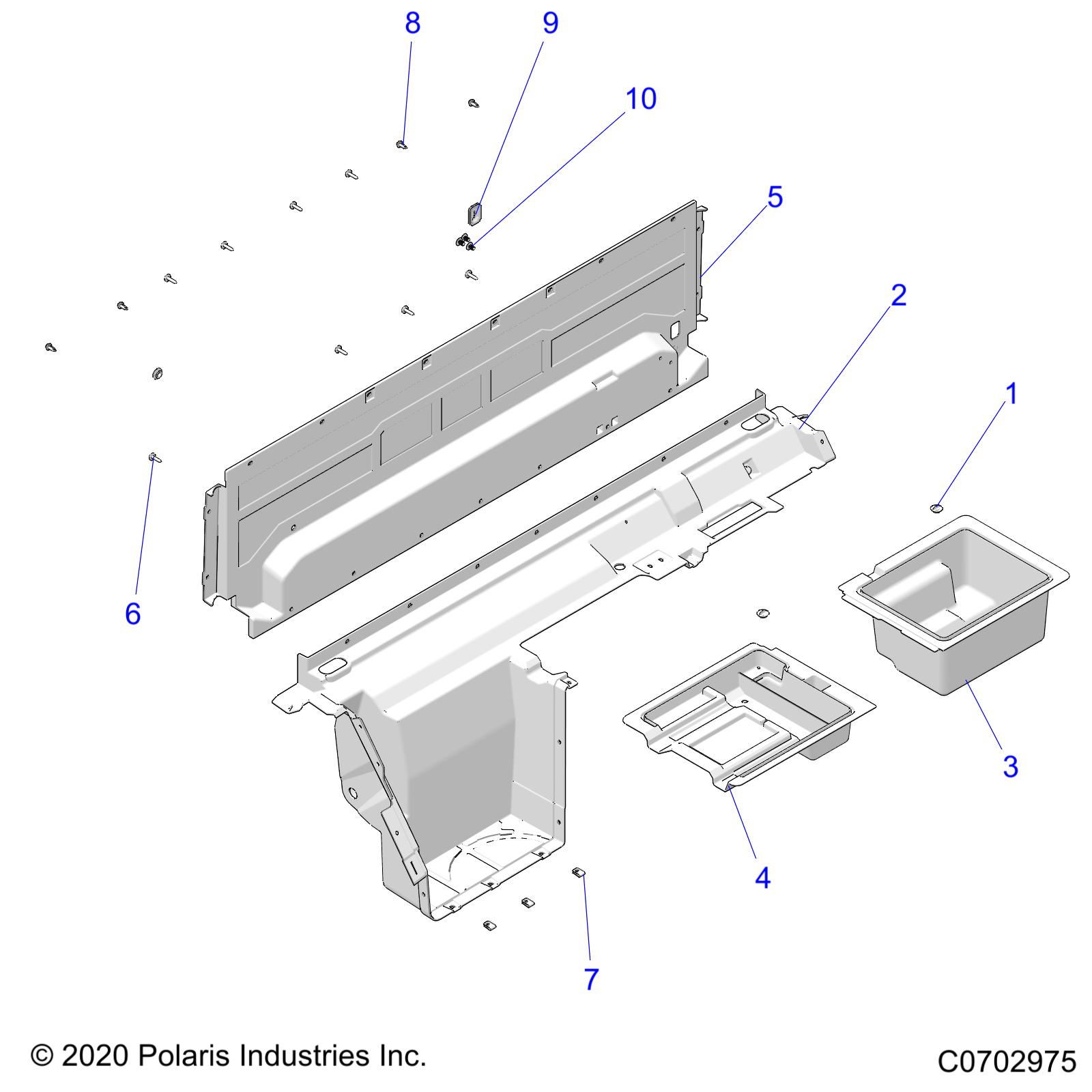 BODY, STORAGE AND CLOSE OFF - D21BBPD4B4 (C0702975)