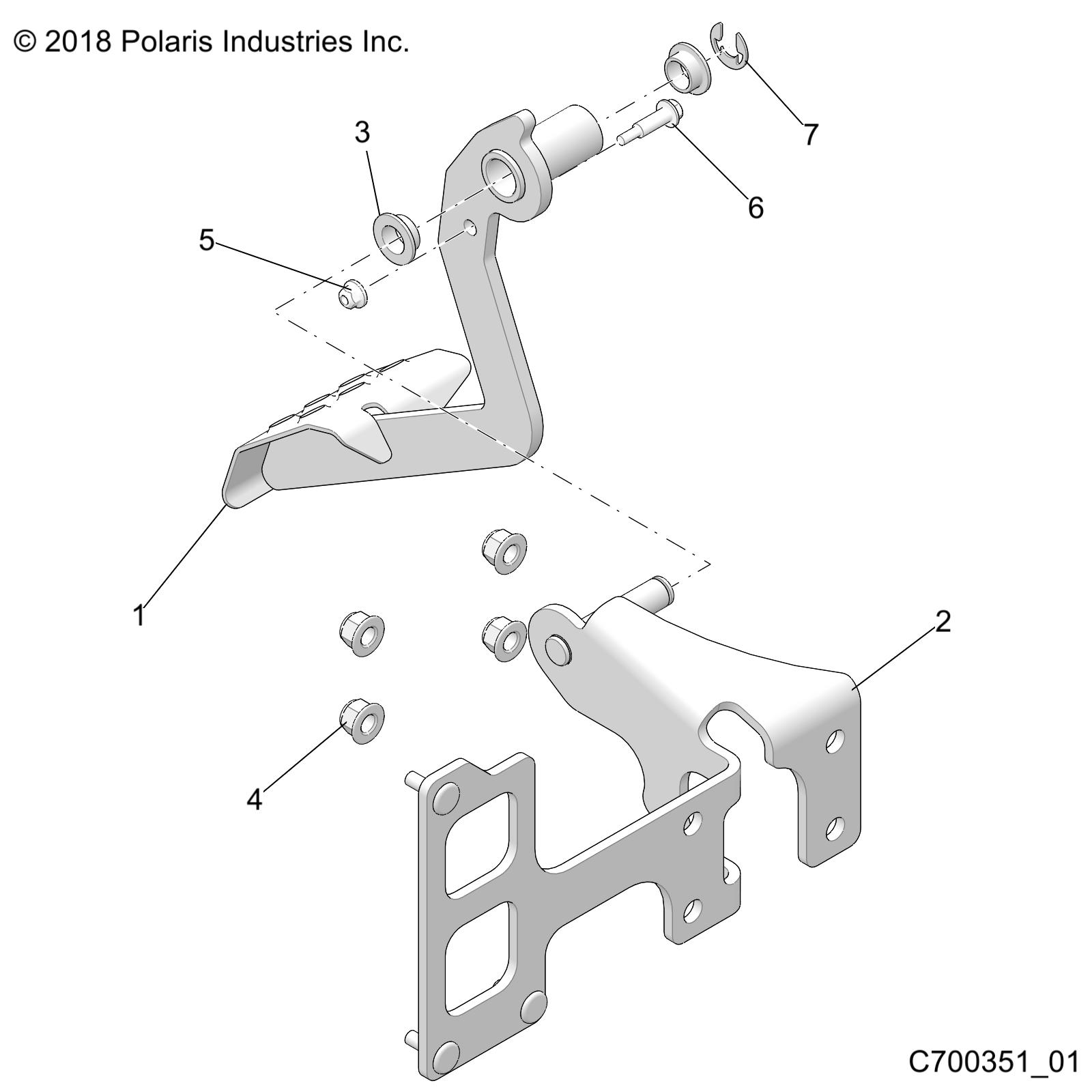 BRAKES, PEDAL and MASTER CYLINDER - Z20CHA57A2/E57AM (C700351)