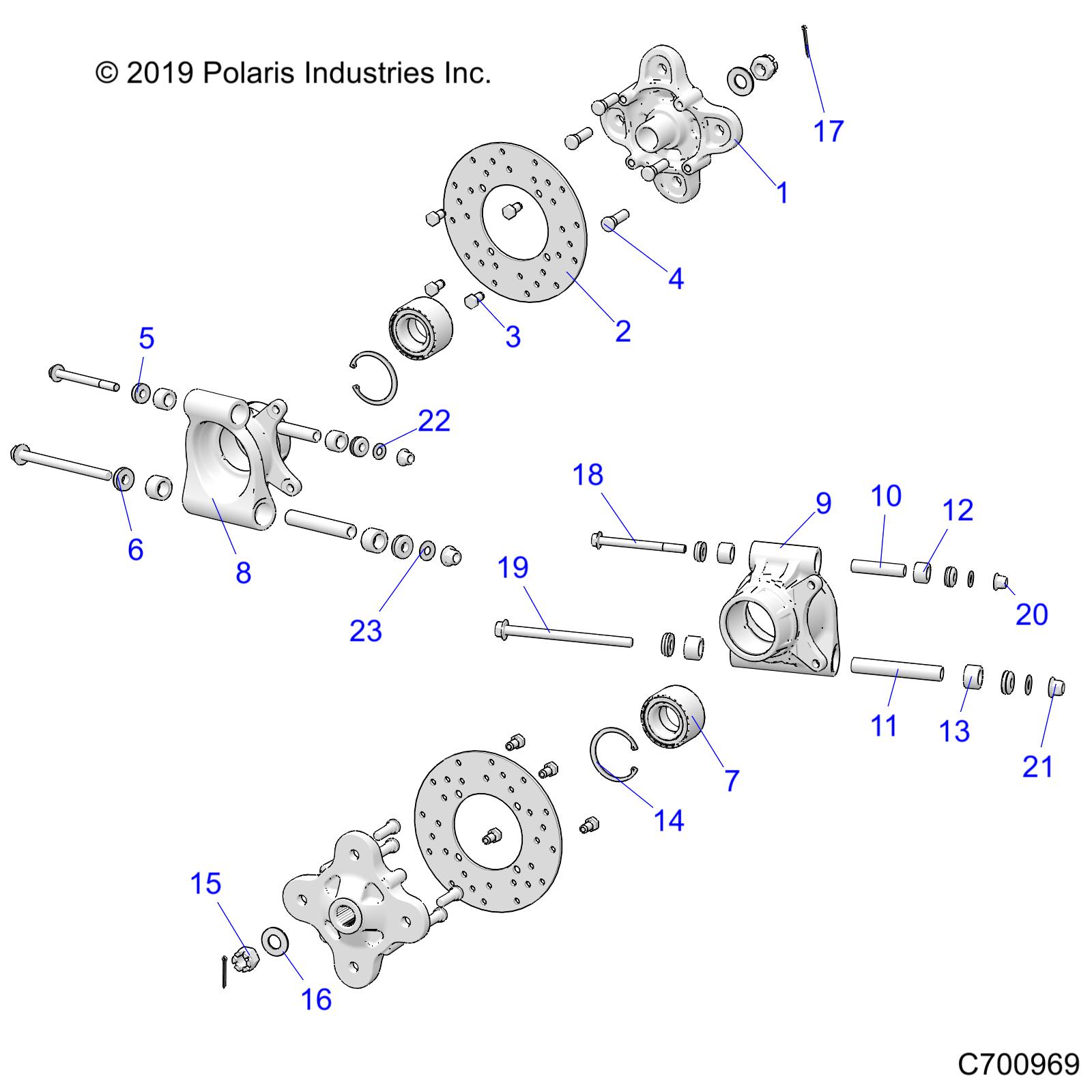 SUSPENSION, REAR CARRIER - R21RRE99FP/F9 (C700969)