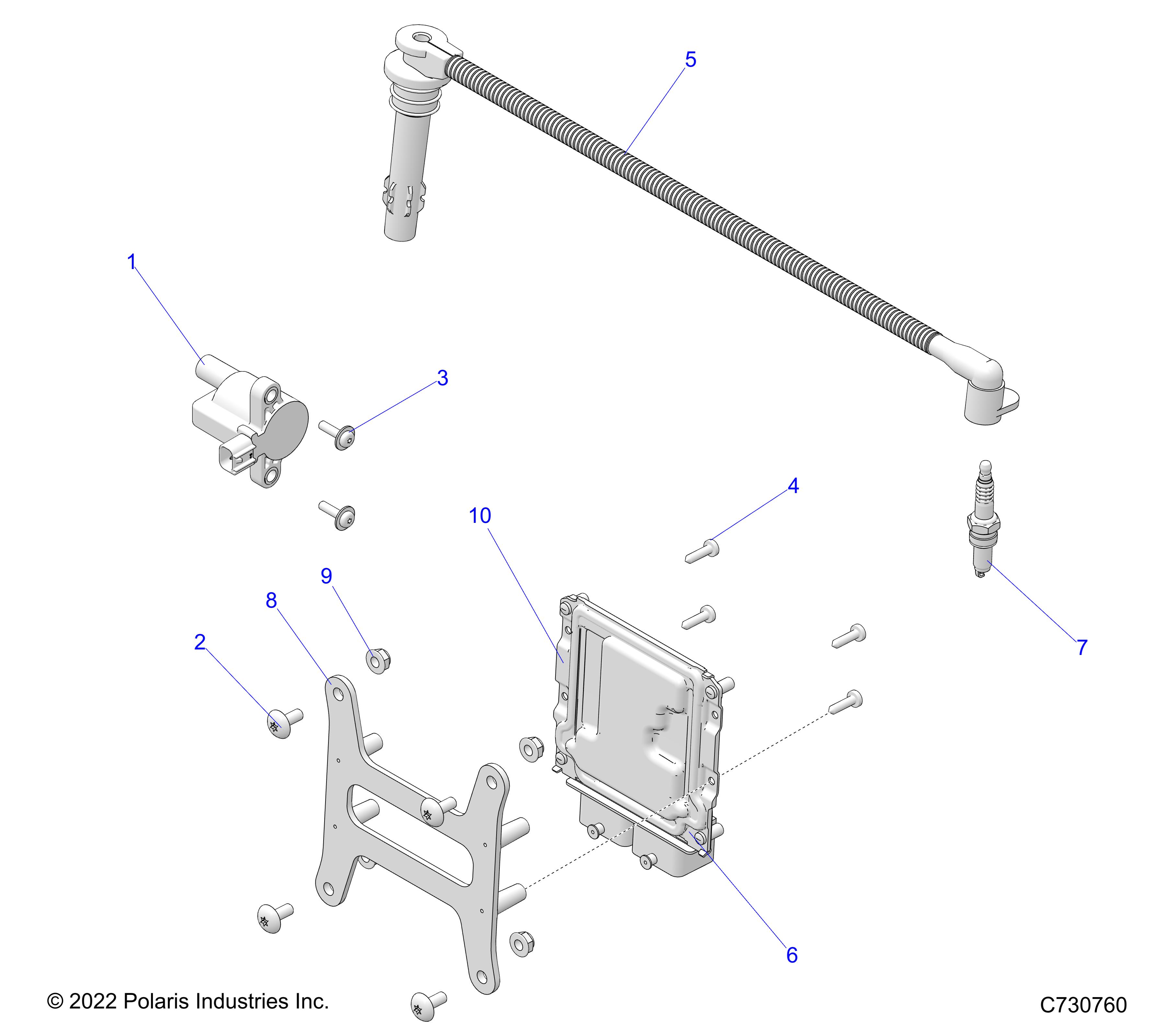 ELECTRICAL, IGNITION - R23CDA57A1 (C730760)