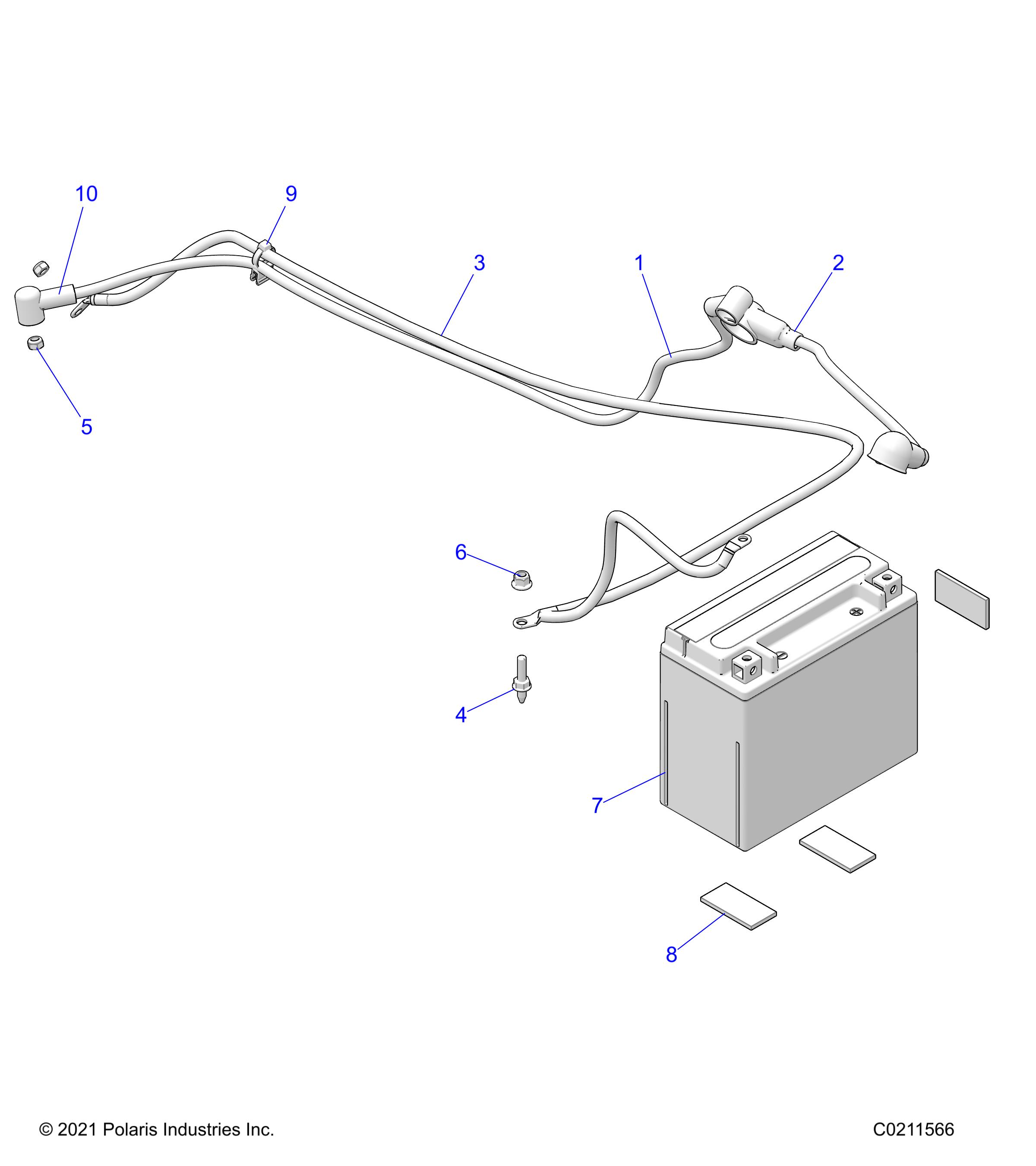 ELECTRICAL, BATTERY - A23SEE57P2/PL (C0211566)