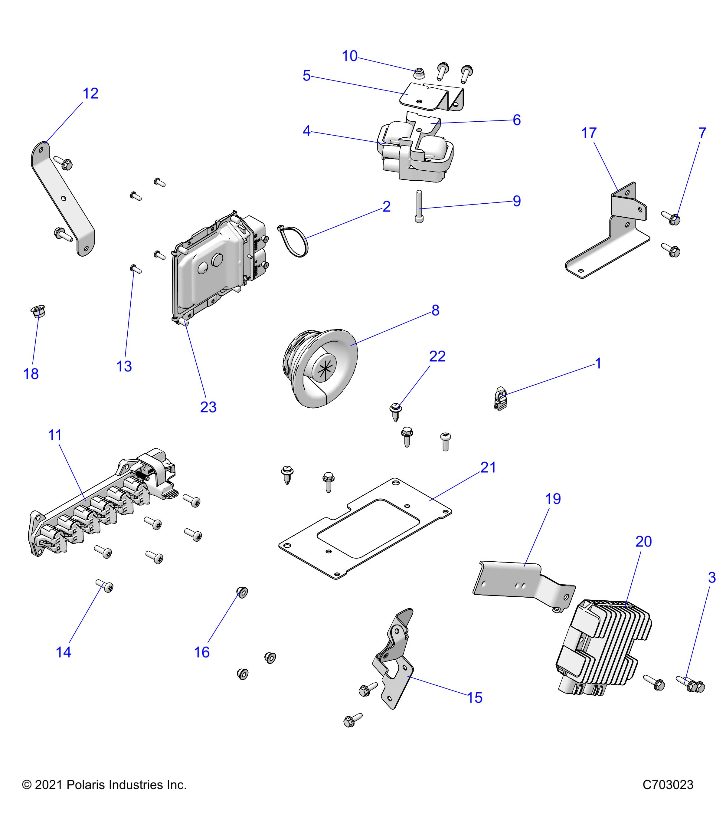 ELECTRICAL, WIRE HARNESS COMPONANTS - R22RSB99AZ/BZ (C703023)