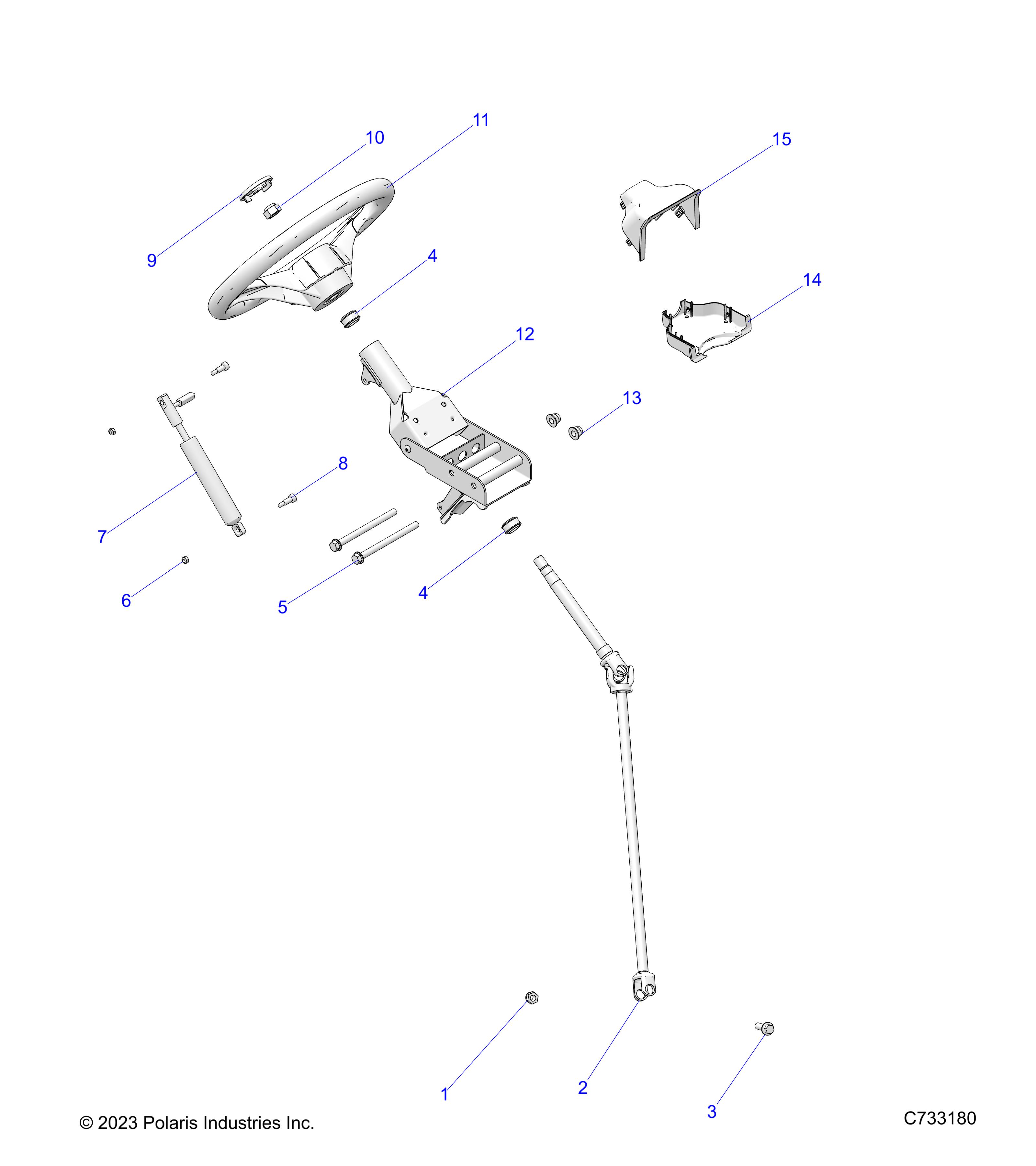 STEERING, STEERING ASM. - R19RMAE4N8 (C733180)