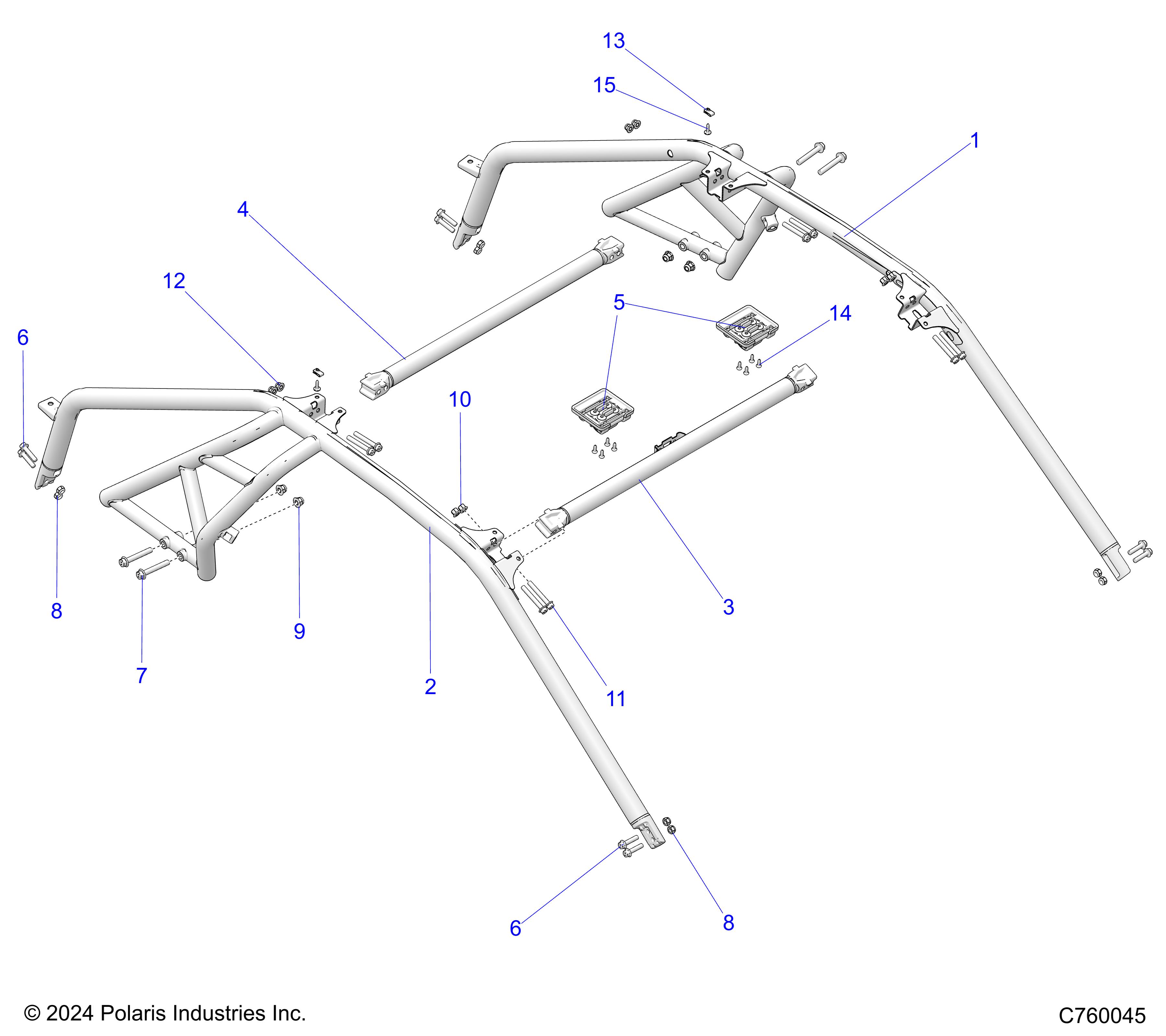 CHASSIS, CAB FRAME - Z25XPD92A/92B (C760045)