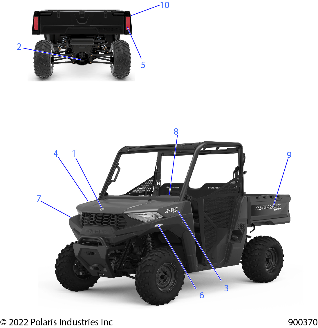 BODY, DECALS, GRAPHIC- R22MAK57B4 (900370)