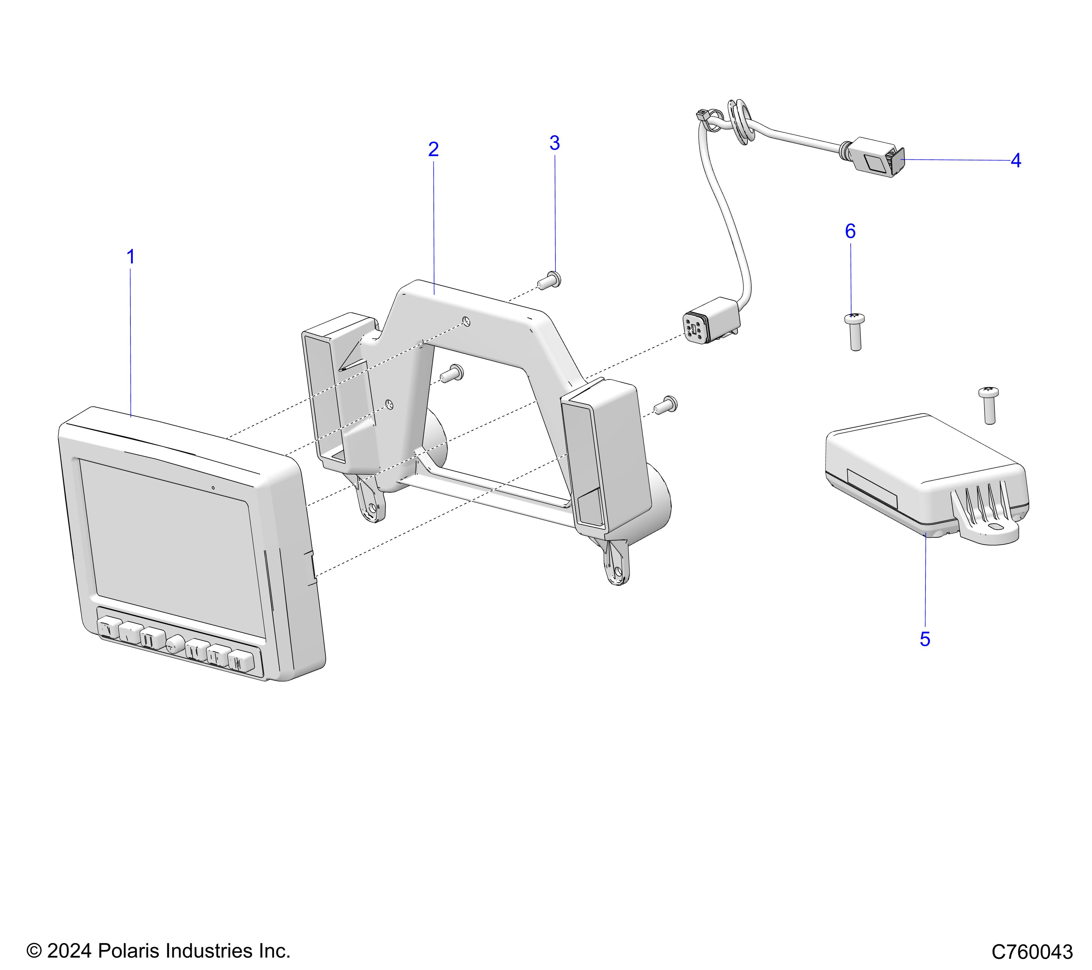 ELECTRICAL, RIDE COMMAND - Z25XPD92A/92B (C750043)