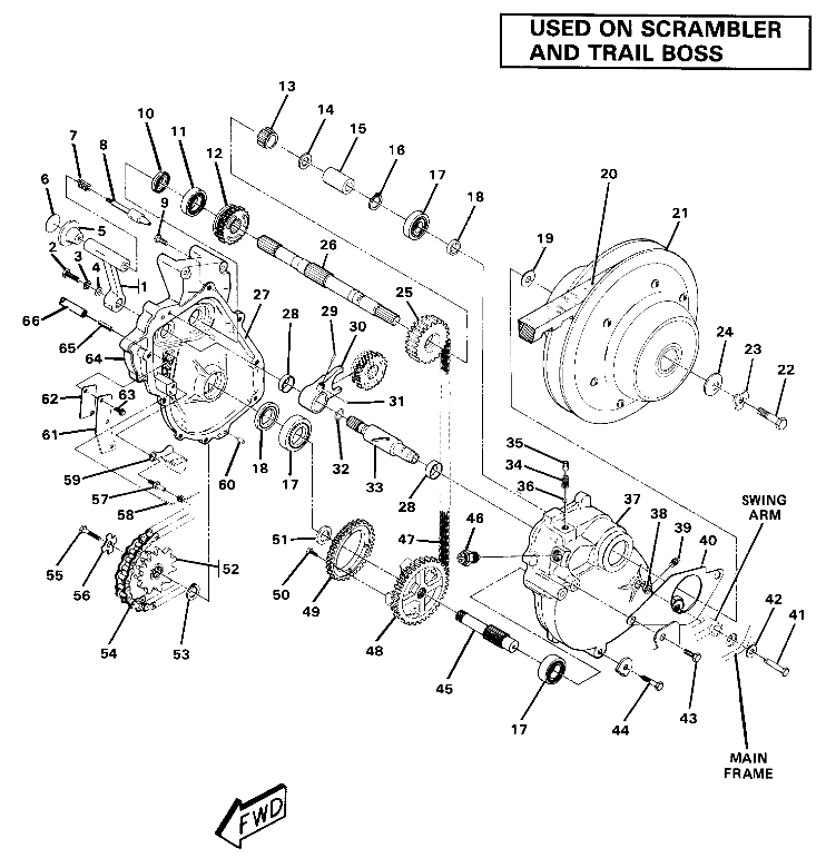 Gearcase Assembly (4910981098038A)