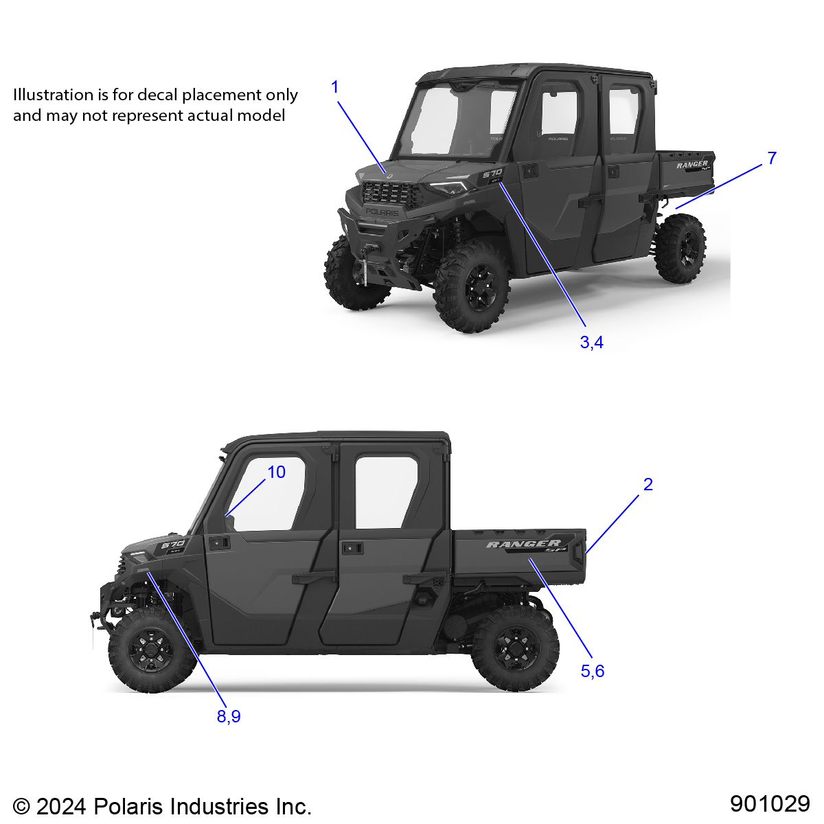 BODY, DECALS, GRAPHIC- R25M4U57Z5/B5 (901029)