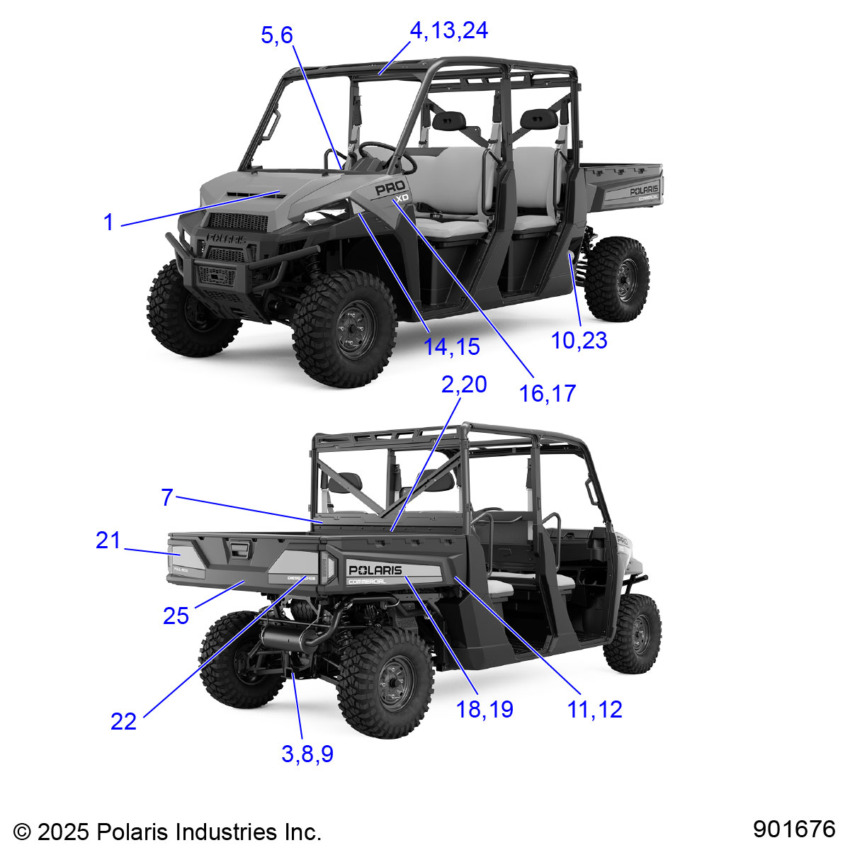 BODY, DECALS - D26P4ED4D4 (C700567)
