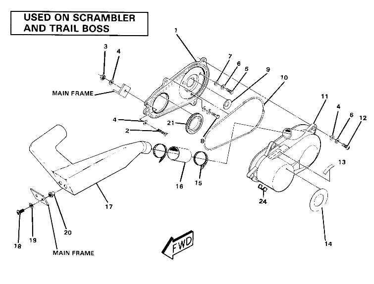 Clutch Cover Assembly. (4911991199034A)