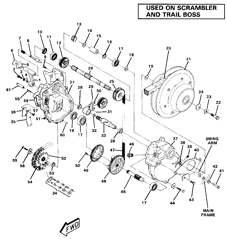 Gearcase Assembly (4911991199038A)