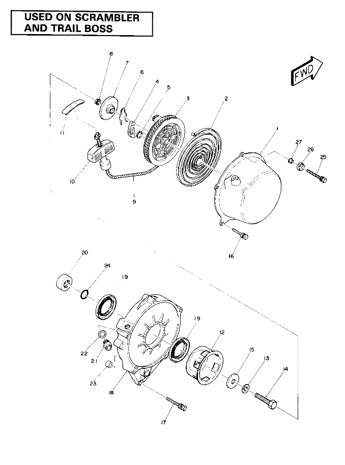 Recoil Starter Assembly (4911991199054A)