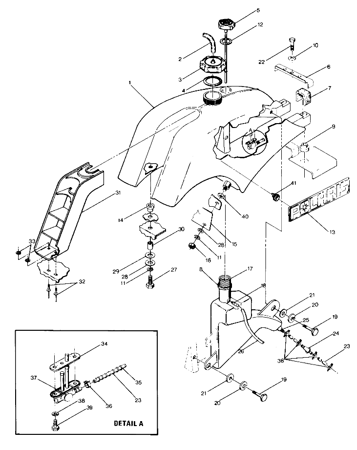 Fuel Tank Assembly (4913491349009A)