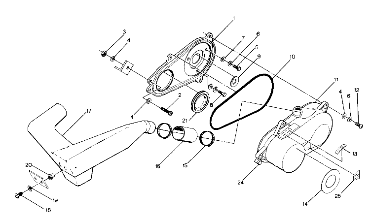 Clutch Cover Assembly (4913491349020A)