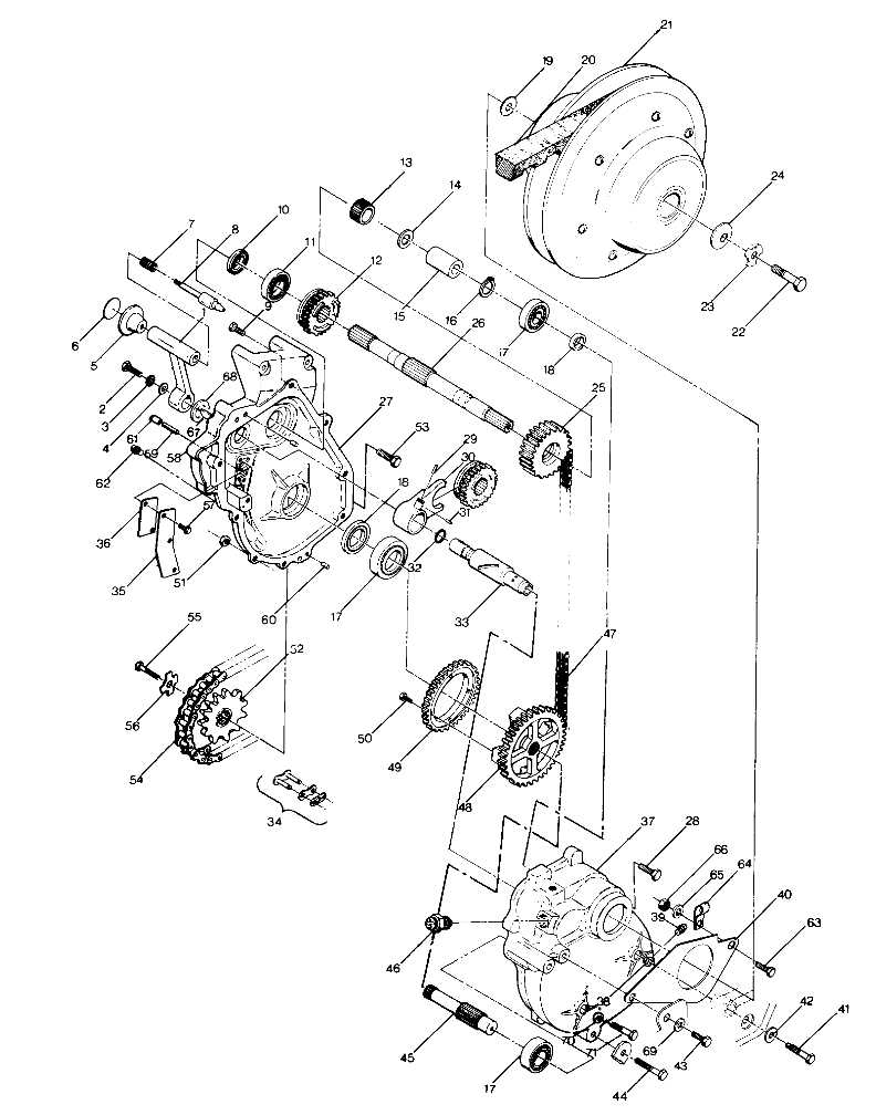 Gearcase Assembly (4913491349025A)