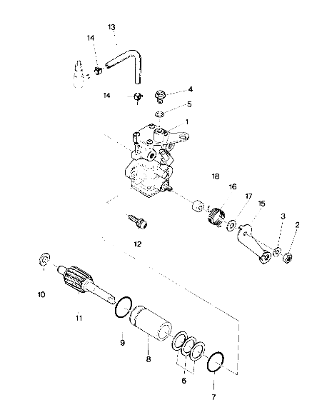 Oil Pump Assembly (4913491349033A)