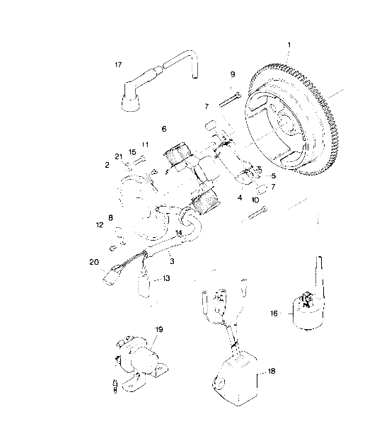 Magneto Assembly (4913491349036A)