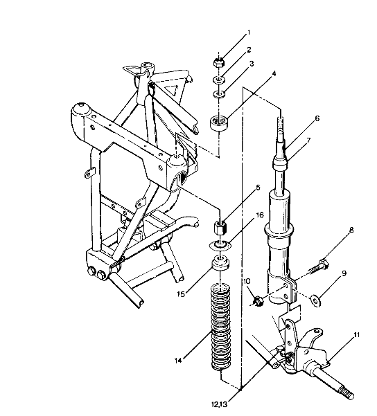 Strut Assembly (4913501350008A)