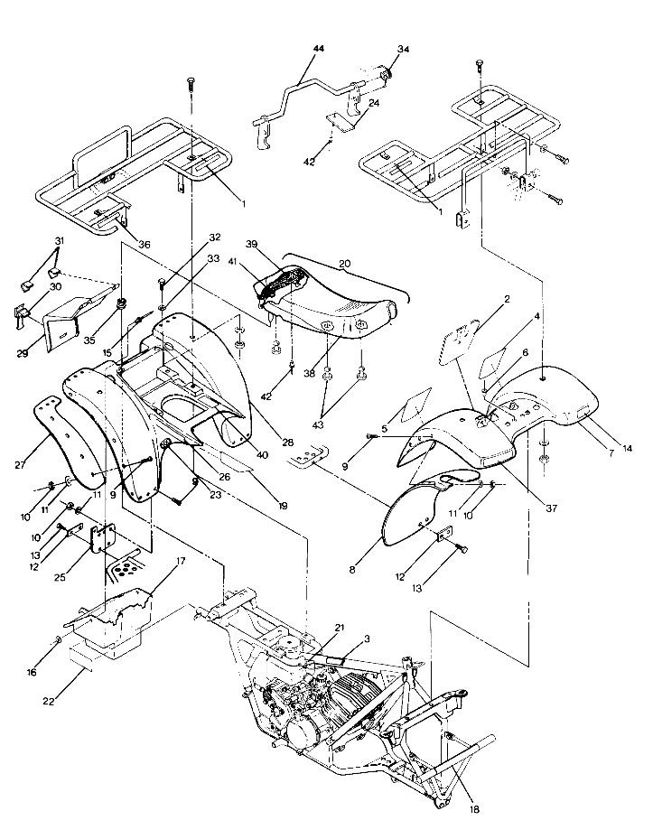 Body Assembly (4913511351001A)