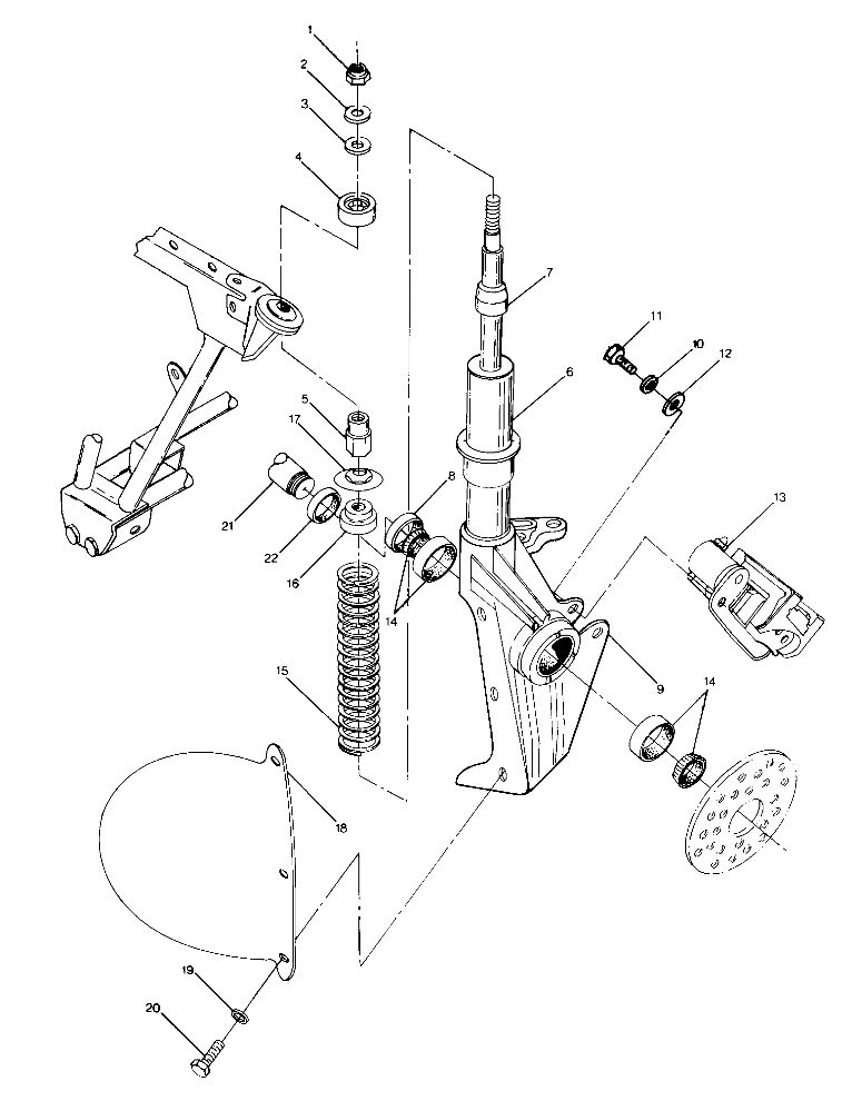 Strut Assembly (4913511351015A)