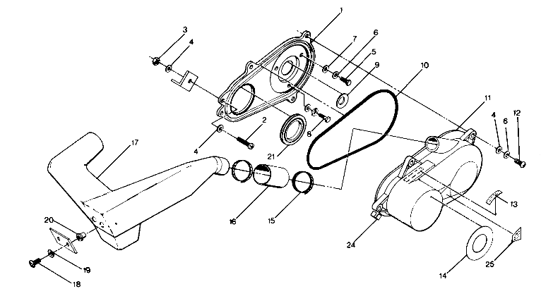 Clutch Cover Assembly (4913511351023A)