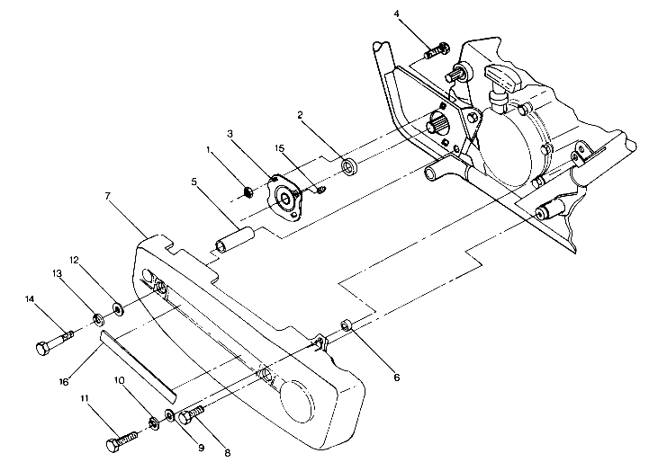 Right Hand Gearcase (4913511351026A)