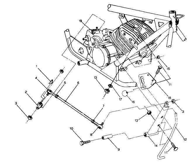 Shift Linkage Assembly (4913511351037A)