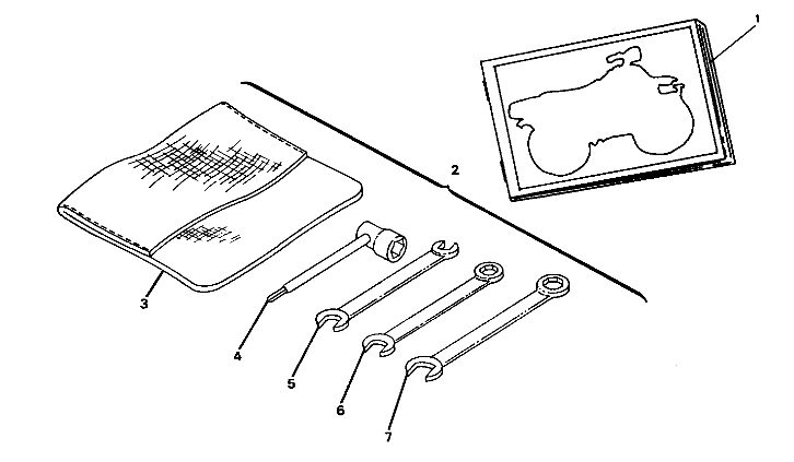 Tool Kit Assembly (4913511351045A)