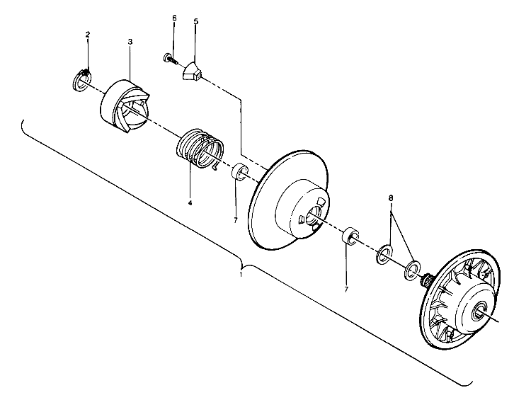 Driven Clutch Assembly (4913521352025A)