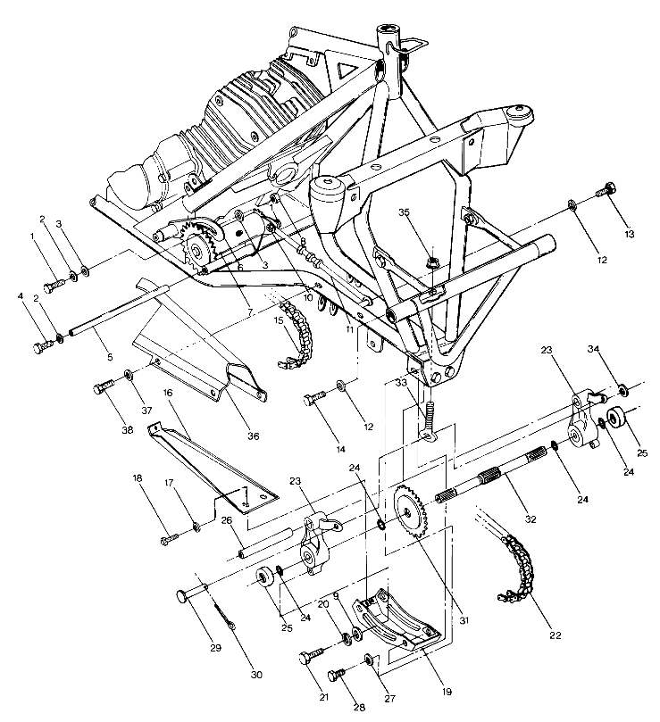 Front Drive Assembly (4913521352031A)