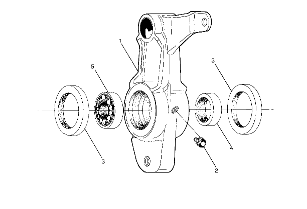 Front Tightener Assembly, L.H. - PN 1380004 Front Tightener Assembly, R.H. (4913521352033B)