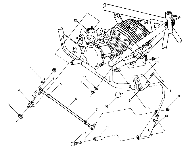 Shift Linkage Assembly (4913521352037A)