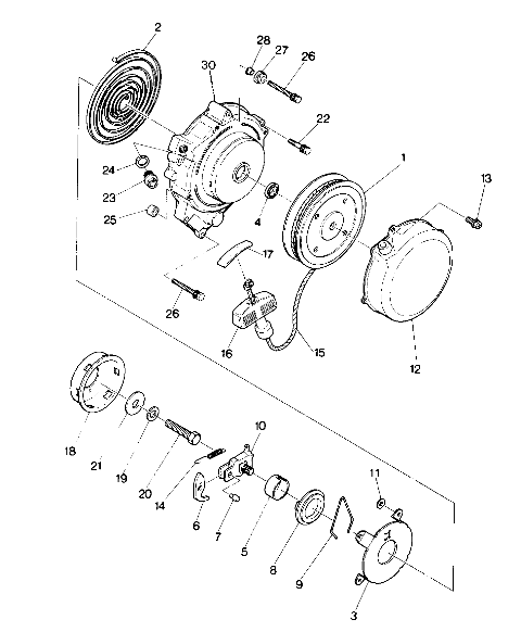 Recoil Starter Assembly (4913521352044A)