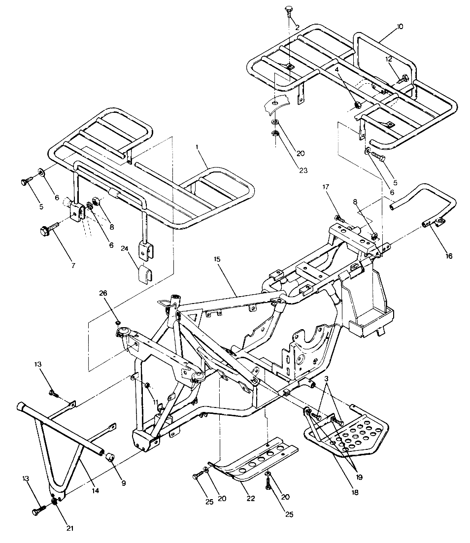 Frame Assembly with Racks (49147514750003)