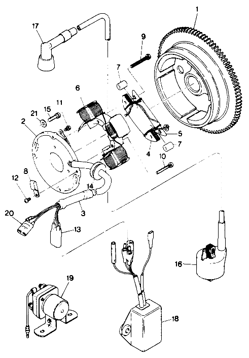 Magneto Assembly (49147514750043)