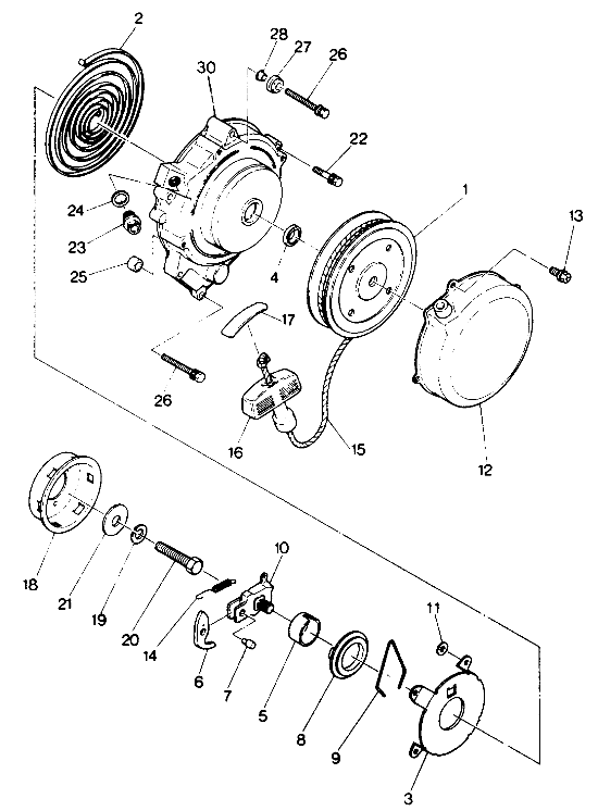 Recoil Starter Assembly (49147514750044)