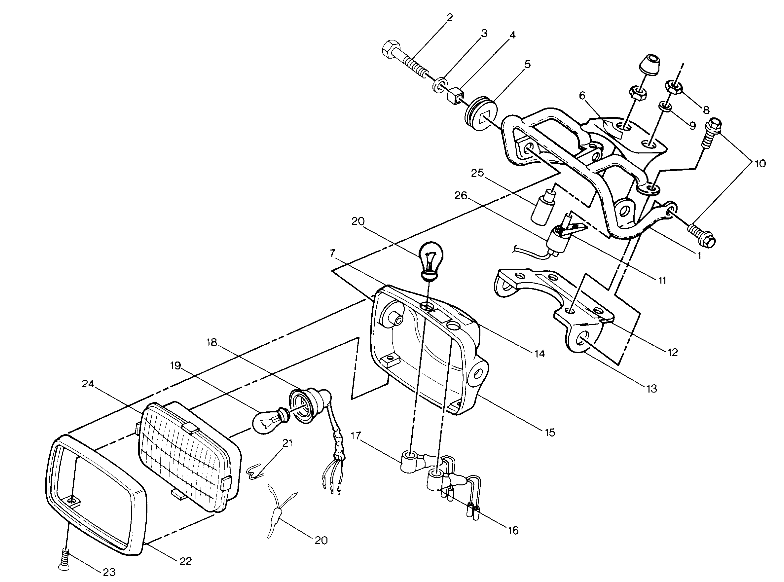 Headlight Assembly (4914761476007A)